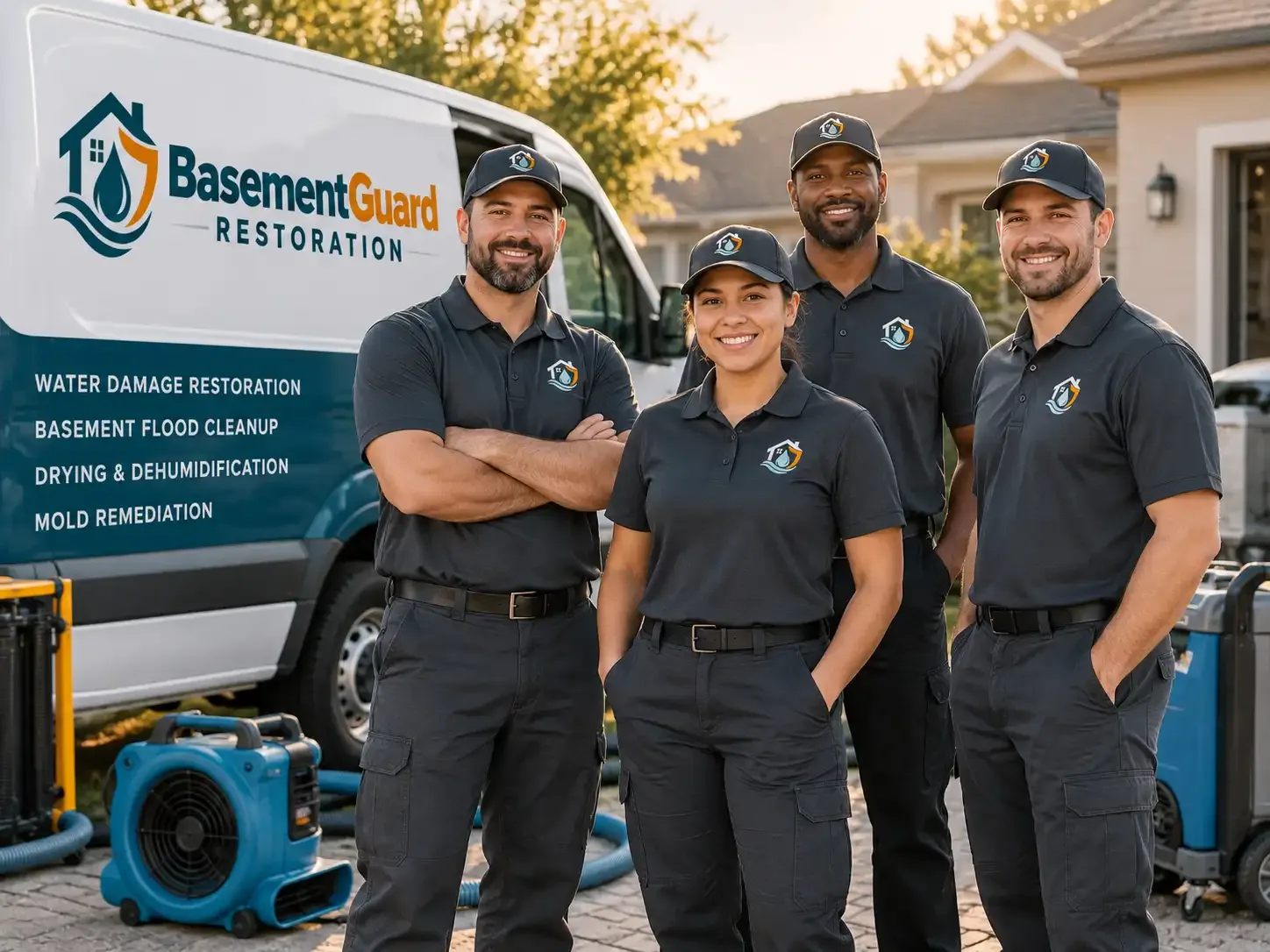 Basement Water Damage Restoration company in Curran, MI